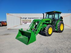2022 John Deere 5100E Cab Loader Tractor 'Ride & Drive - Drive Train Guarantee'