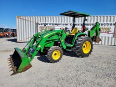 John Deere 4720 Compact Tractor Loader Backhoe 'Ride & Drive - Drive Train Guarantee'