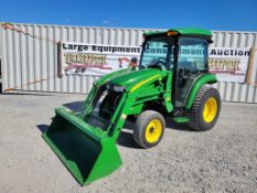 John Deere 3520 Cab Compact Loader Tractor 'Ride & Drive - Drive Train Guarantee'