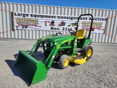 John Deere 2210 Compact Loader Tractor 'Ride & Drive - Drive Train Guarantee'