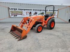 Kubota L3301 Compact Loader Tractor 'Ride & Drive - Drive Train Guarantee'
