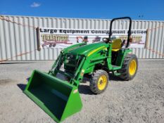 John Deere 3320 Compact Loader Tractor 'Ride & Drive - Drive Train Guarantee'