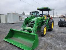 2018 John Deere 5055E Loader Tractor 'Ride & Drive - Drive Train Guarantee'