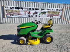 2020 John Deere X370 Riding Tractor 'Ride & Drive - Drive Train Guarantee'