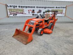 Kubota BX23 Compact Tractor Loader Backhoe 'Ride & Drive - Drive Train Guarantee'