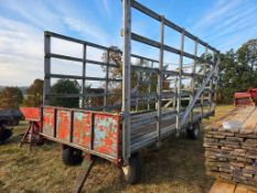 Wooden Rack Wagon