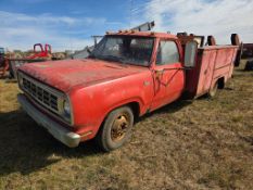 Dodge Custom 300 Service Truck 'As-Is - NO TITLE'