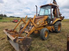 Case 580K Backhoe 'Ride & Drive'