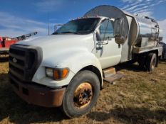 2004 Ford F650 Milk Truck 'Title in Office'