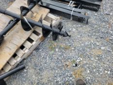 Giyi Excavator Post Hole Auger 'Weathered - NEW'