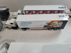 Winross Truck With Van Trailer