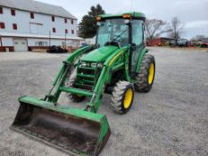John Deere 4720 Cab Compact Loader Tractor 'Runs & Operates - NO Guarantee'