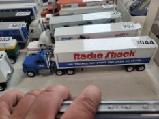Winross Truck With Van Trailer