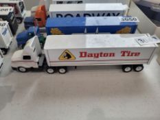 Winross Truck With Van Trailer