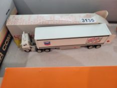 Winross Truck With Van Trailer