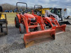 2017 Kubota L3301 Compact Loader Tractor 'Ride & Drive - Drive Train Guarantee'