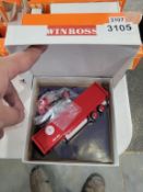 Winross Truck With Container Trailer