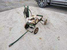 Gas Engine on Wagon 'Works'