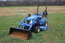 2006 New Holland TZ25DA Compact Tractor 'Ride & Drive - Drive Train Guarantee'