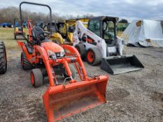 Kubota BX23S Compact Tractor Loader Backhoe 'Ride & Drive - Drive Train Guarantee'