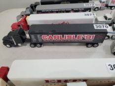 Ertl Truck With Van Trailer