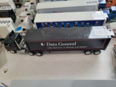 Winross Truck With Van Trailer