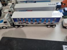 Winross Truck With Van Trailer