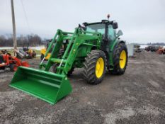 2013 John Deere 6190R Cab Loader Tractor 'Ride & Drive - Drive Train Guarantee'