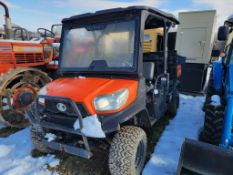 2017 Kubota RTV X1140 Utility Vehicle - NO TITLE 'AS-IS - For Parts or Repair'