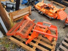 Kubota Loader Mounts and Grill Guard