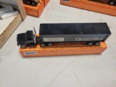 Winross Truck with Van Trailer
