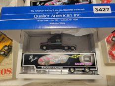 Quaker American Truck with Van Trailer
