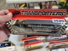 Matchbox Truck with Van Trailer