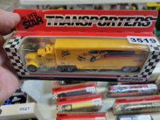 Matchbox Truck with Van Trailer