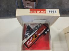 Winross Truck With Van Trailer