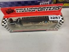 Matchbox Truck with Van Trailer