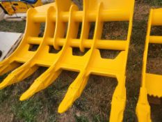 Toft 10R Excavator Rake 'NEW'