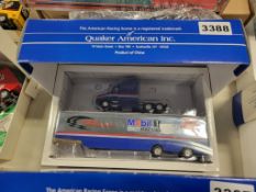 Quaker American Truck with Van Trailer