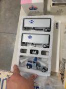 Winross Truck With Double Trailers