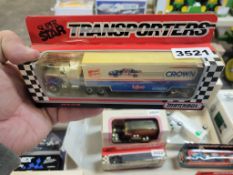 Matchbox Truck with Van Trailer