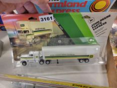 Ertl Truck With Van Trailer