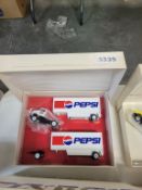 Winross Truck with Double Trailers