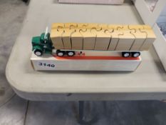 Winross Truck Flat Trailer