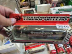 Matchbox Truck with Van Trailer