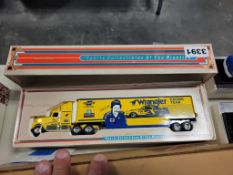 Winross Truck with Van Trailer