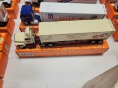 Winross Truck with Van Trailer