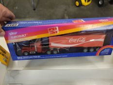 Siku Truck With Van Trailer