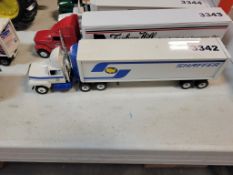 Model Truck with Refer Trailer