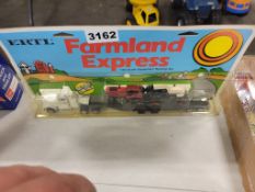 Ertl Truck With Low Boy Trailer