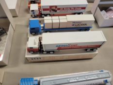 Winross Truck wiht Van Trailer